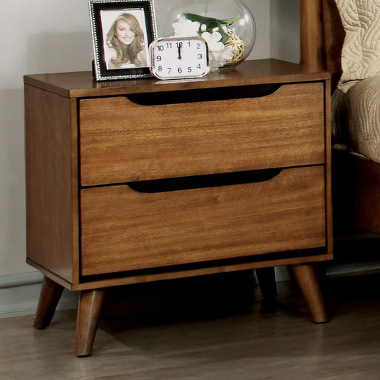 Furniture of America - Lennart Nightstand in Oak - CM7386A-N View 1