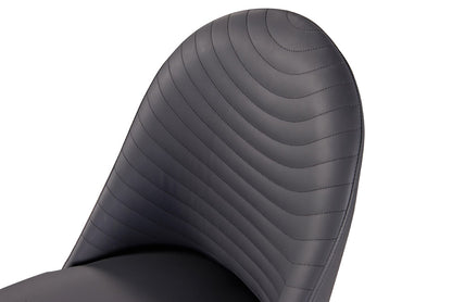 Furniture of America - Lenvik Side Chair Set of 2 in Black/White - FM3700BK-SC-2PK View 4