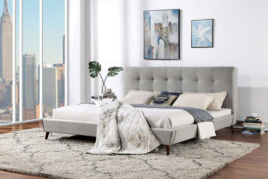 Furniture of America - Leomin Full Bed in Gray - CM7241GY-F-BED View 1