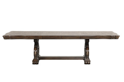 Furniture of America - Leovanni Dining Table in Dark Brown - FM31003DB-T-TABLE View 3