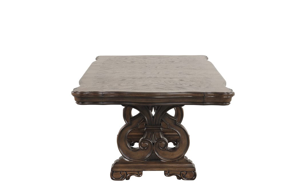 Furniture of America - Leovanni Dining Table in Dark Brown - FM31003DB-T-TABLE View 4