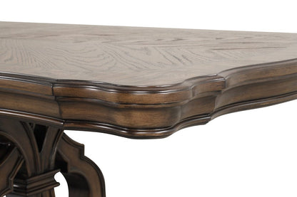 Furniture of America - Leovanni Dining Table in Dark Brown - FM31003DB-T-TABLE View 6