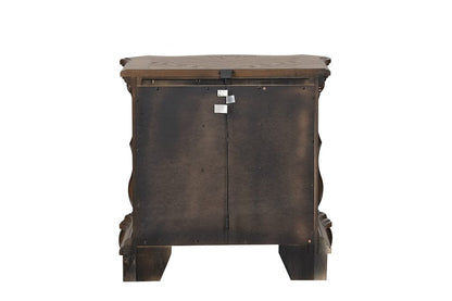 Furniture of America - Leovanni Nightstand W/ USB A-C in Dark Brown - FM70003DB-N View 6