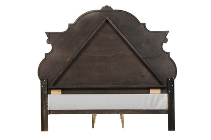Furniture of America - Leovanni Queen Panel Bed in Dark Brown - FM70003DB-Q-W-BED View 4