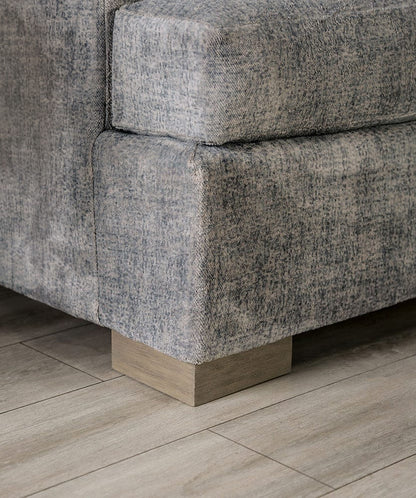 Furniture of America - Leytonstone Sofa + Loveseat in Gray - SM1208-2PC View 4