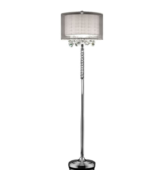 Furniture of America - Lila Floor Lamp in Silver - L9149F View 1