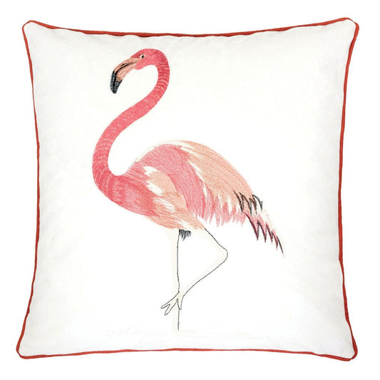 Furniture of America - Lina 20" X 20" Pillow Set of 2 in Ivory/Pink - PL8045-2PK View 1
