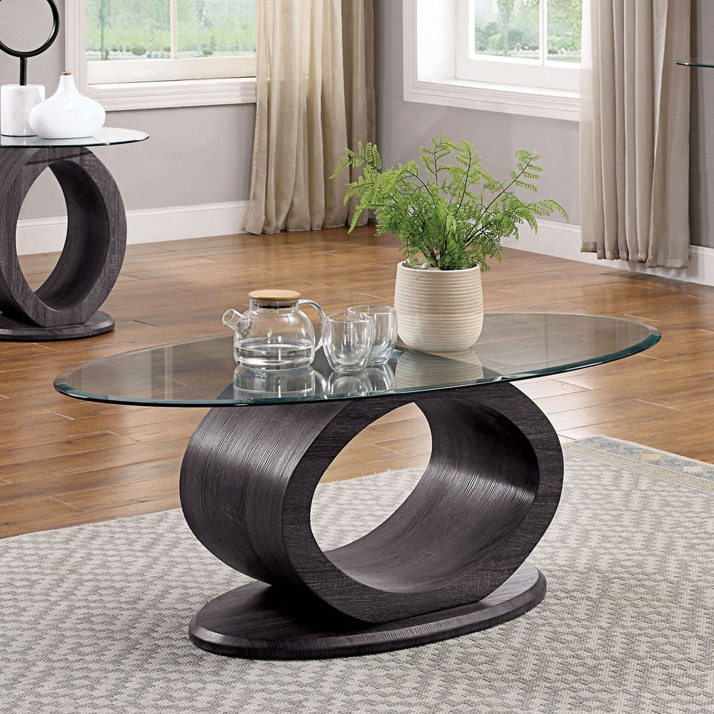 Furniture of America - Lodia Coffee Table in Gray - CM4825GY-C-PK View 1