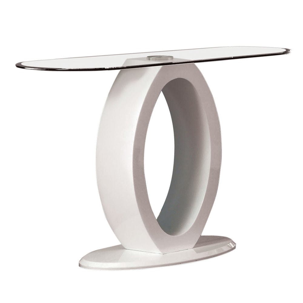 Furniture of America - Lodia Iii Sofa Table in White - CM4825WH-S View 1