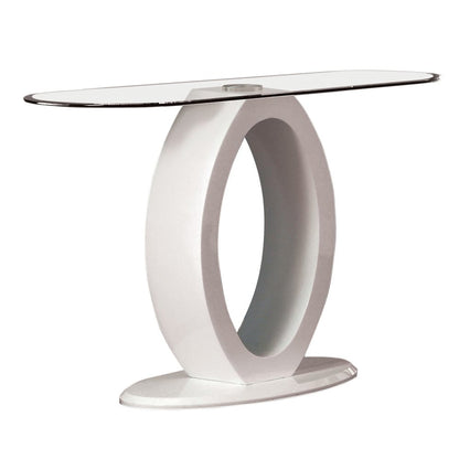 Furniture of America - Lodia Iii Sofa Table in White - CM4825WH-S View 1