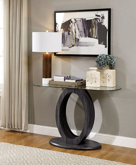 Furniture of America - Lodia Sofa Table in Gray - CM4825GY-S-PK View 1