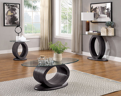 Furniture of America - Lodia Sofa Table in Gray - CM4825GY-S-PK View 2