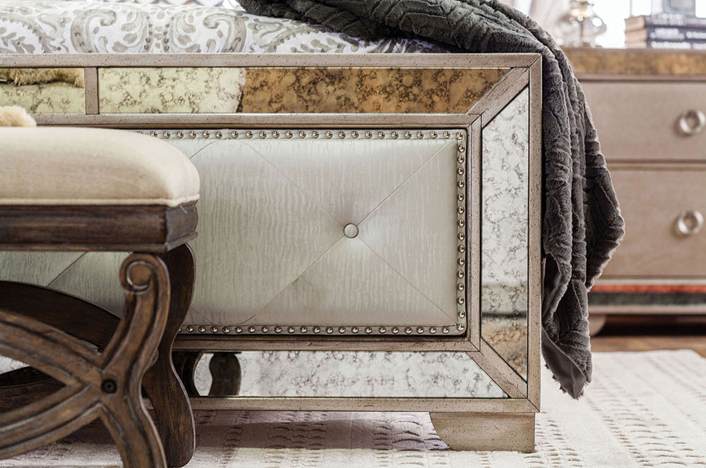 Furniture of America - Loraine Queen Bed in Champagne - CM7195Q-BED View 5