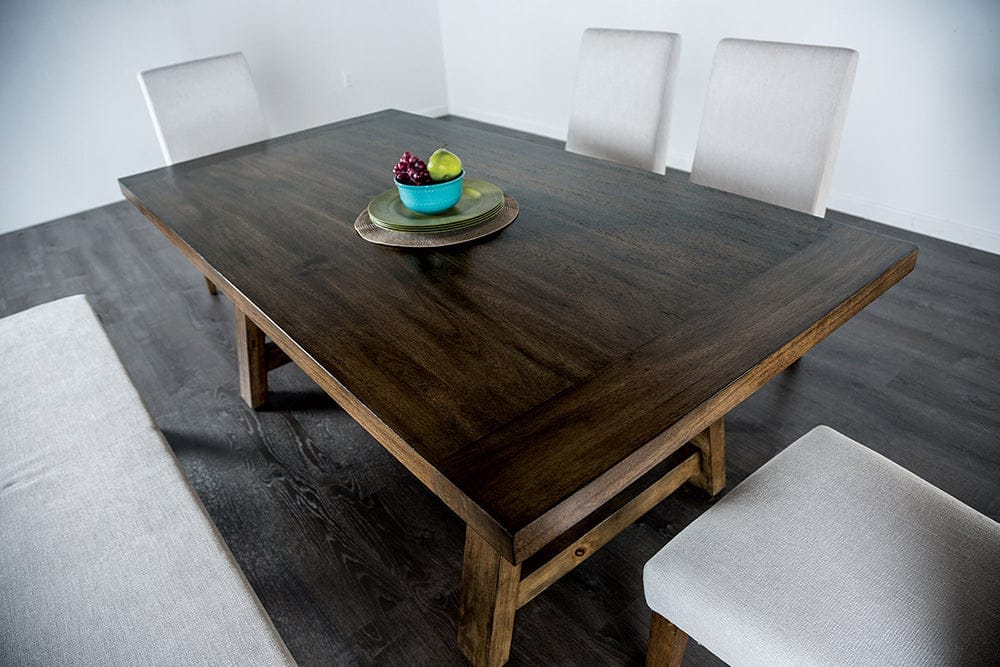 Furniture of America - Losone Dining Table in Brown - FM3422BR-T View 2