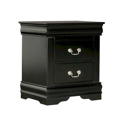 Furniture of America - Louis Philippe - 3 Pc. Queen Bedroom Set - Black - FM7866BK-Q-4PC view 5