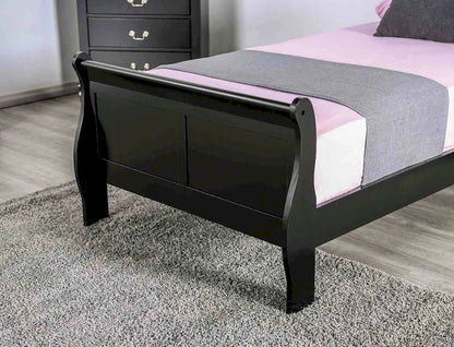 Furniture of America - Louis Philippe - Full Bed, Black - FM7866BK-F-BED view 2