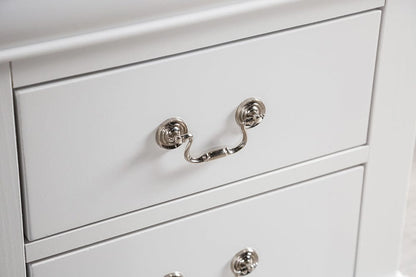 Furniture of America - Louis Philippe Nightstand in White - FM7866WH-N View 3