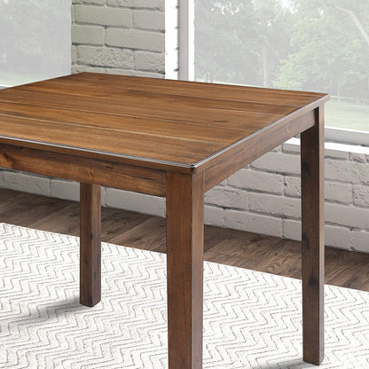 Furniture of America - Lubbock 5 Pc. Counter Ht. Table Set in Walnut - FM3419WN-PT-5PK View 1