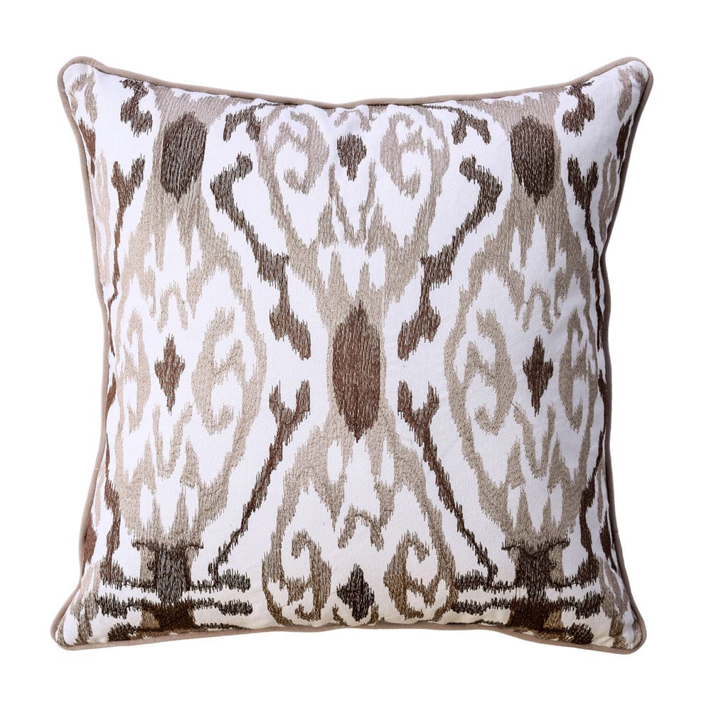 Furniture of America - Lucy 20" X 20" Pillow Set of 2 in Latte - PL8032-2PK View 1