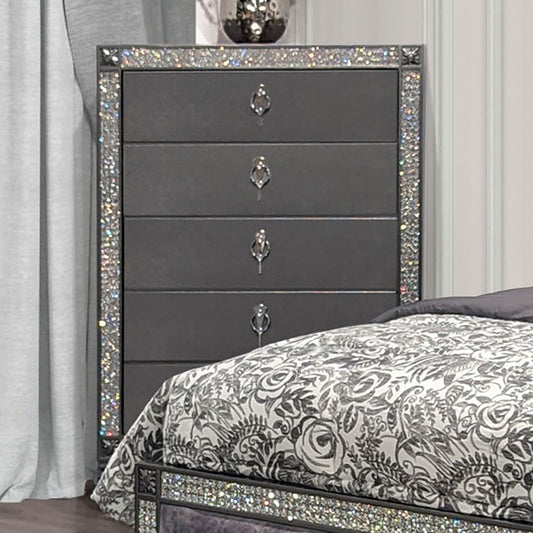 Furniture of America - Lyanne Chest in Gray - FM7240GY-C View 1