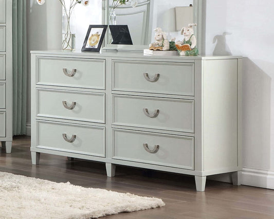 Furniture of America - Lycorida Dresser in Light Gray - CM7477GY-D View 1