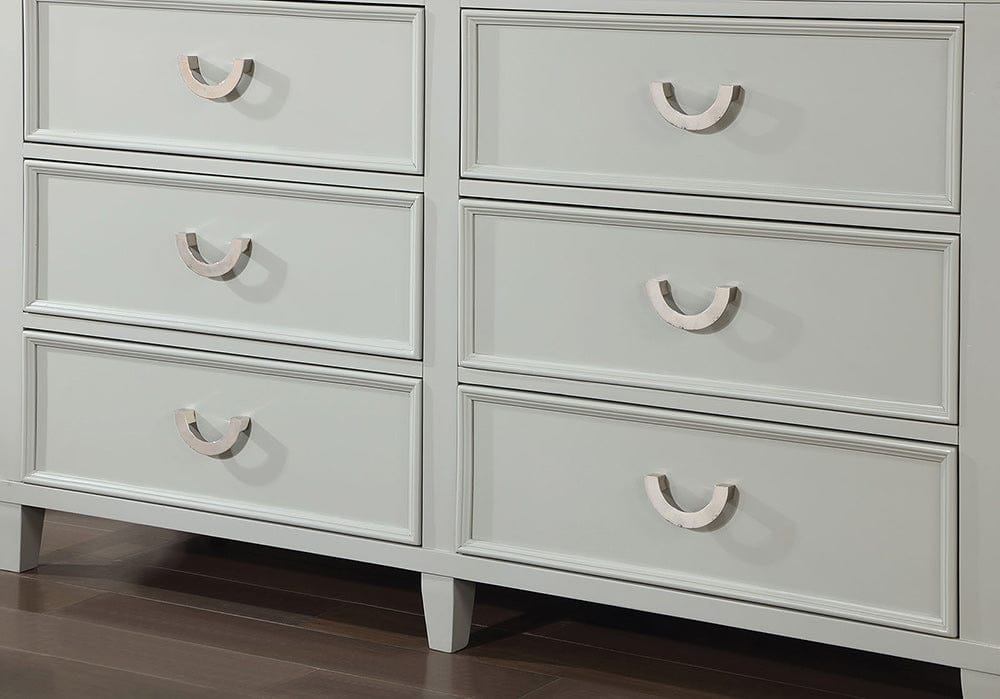 Furniture of America - Lycorida Dresser in Light Gray - CM7477GY-D View 2