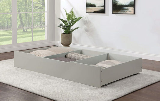 Furniture of America - Lycorida Trundle/Drawer in Light Gray - CM7477GY-TR View 1