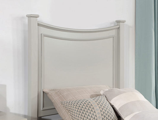 Furniture of America - Lycorida Twin Bed w/ Trundle in Light Gray - CM7477GY-T-BED+TR View 2