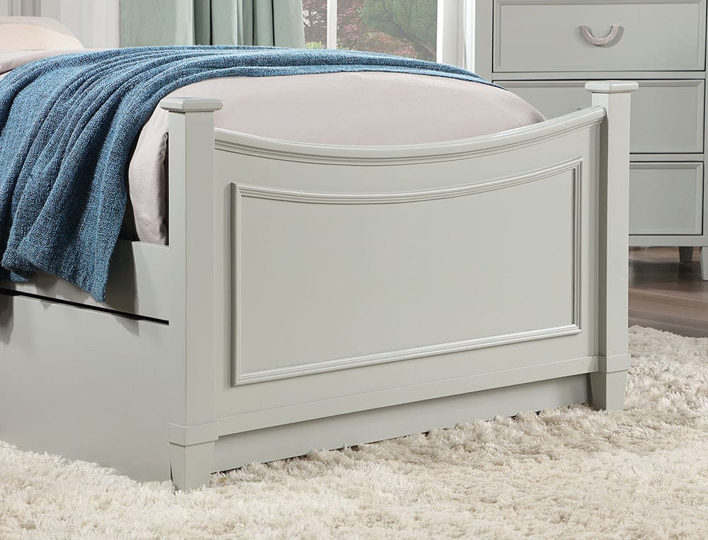 Furniture of America - Lycorida Twin Bed w/ Trundle in Light Gray - CM7477GY-T-BED+TR View 3