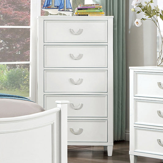 Furniture of America - Lycoris Chest in White - CM7477WH-C View 1