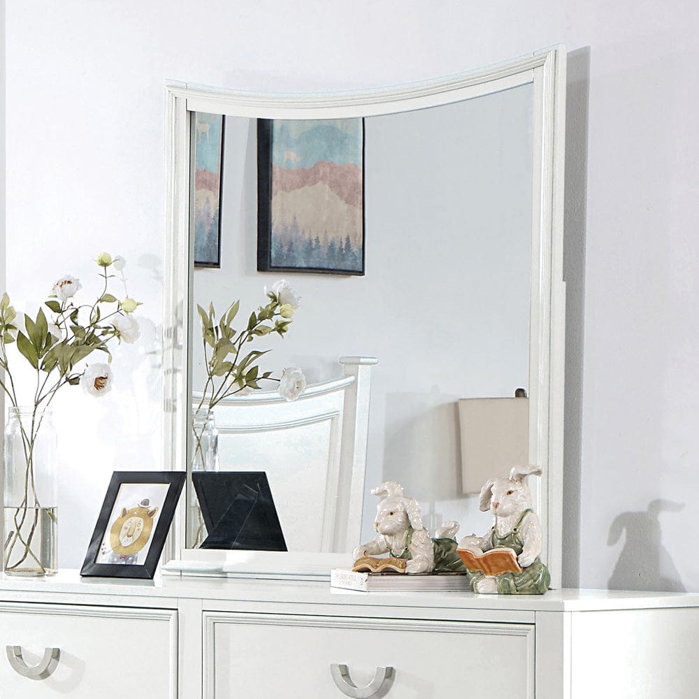Furniture of America - Lycoris Mirror in White - CM7477WH-M View 1