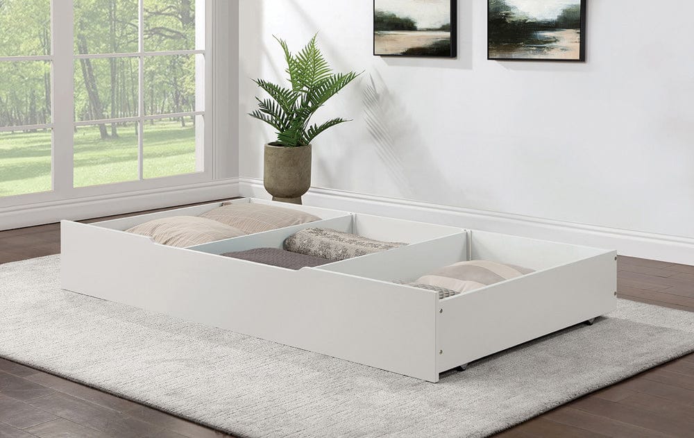 Furniture of America - Lycoris Trundle/Drawer in White - CM7477WH-TR View 1