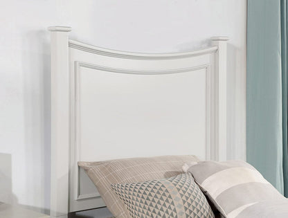 Furniture of America - Lycoris Twin Bed in White - CM7477WH-T-BED View 2