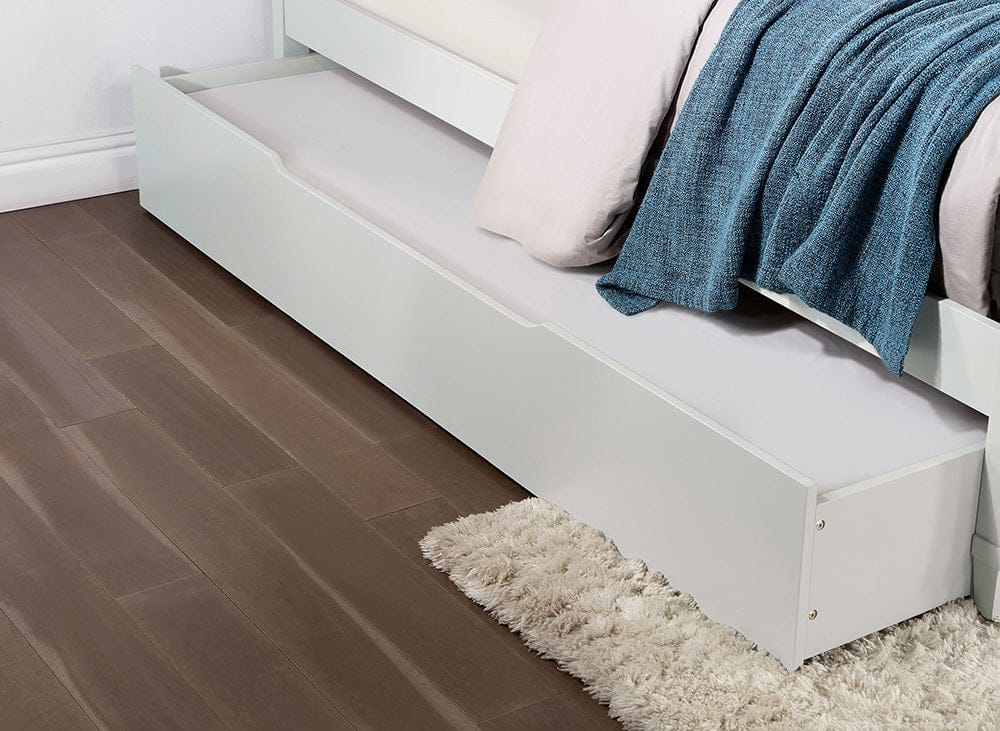 Furniture of America - Lycoris Twin Bed in White - CM7477WH-T-BED View 4
