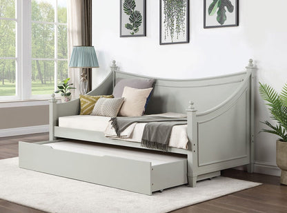 Furniture of America - Lycoris Twin Daybed w/ Trundle in Light Gray - CM1477GY-BED+TR View 1