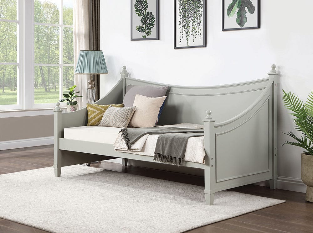 Furniture of America - Lycoris Twin Daybed w/ Trundle in Light Gray - CM1477GY-BED+TR View 3