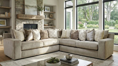Furniture of America - Lymington - Sectional [Oversized] - SM6095-SECT view 1