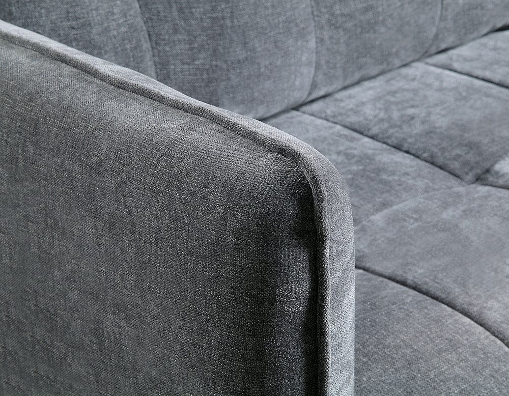 Furniture of America - Lynda Sofa w/ Pillows in Dark Gray - CM6736DG-SF View 3