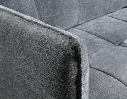 Furniture of America - Lynda Sofa w/ Pillows in Dark Gray - CM6736DG-SF View 3