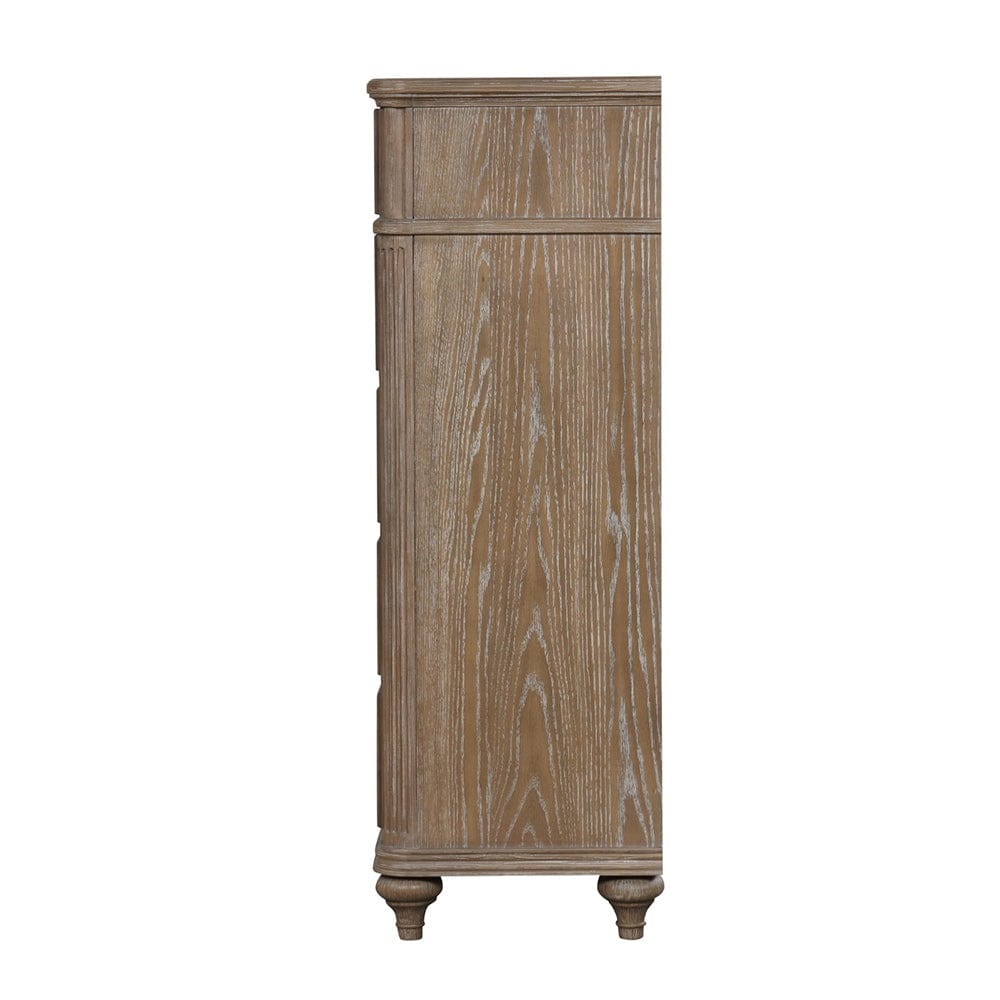 Furniture of America - Lyris Chest in Rustic Oak - FM7417AK-C View 4
