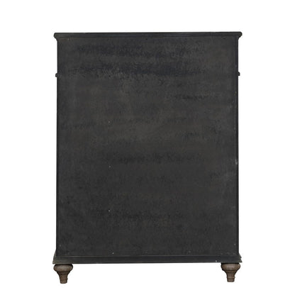Furniture of America - Lyris Chest in Rustic Oak - FM7417AK-C View 5