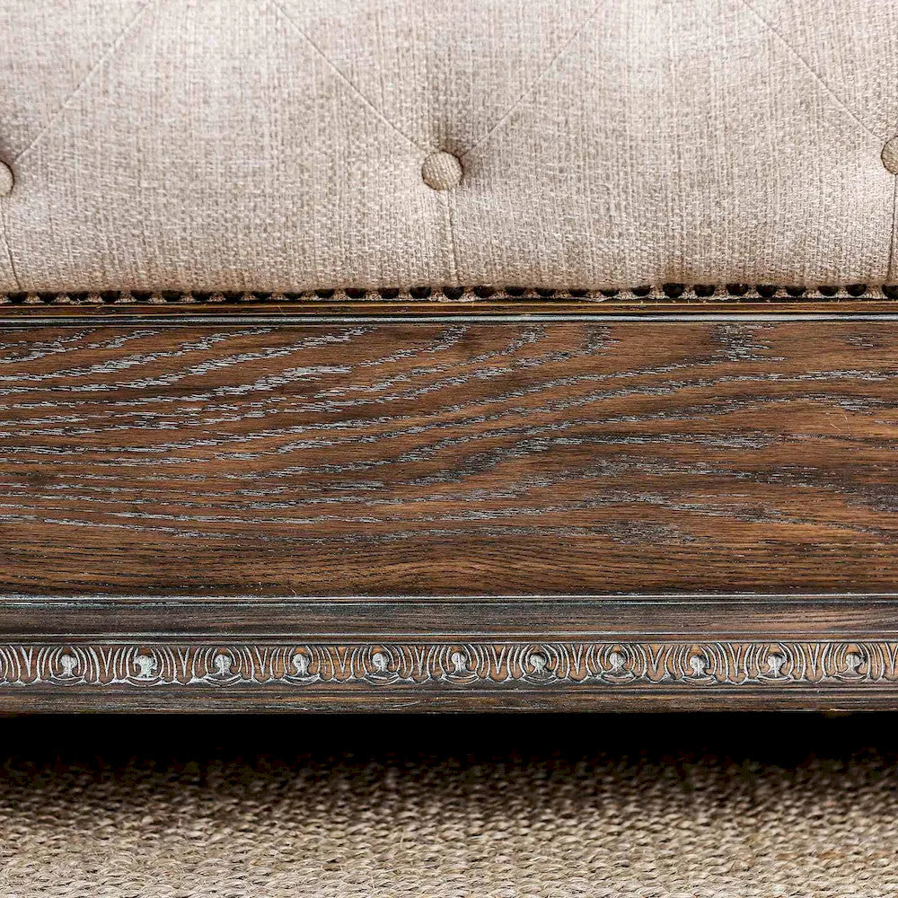Furniture of America - Lysandra - Cal.King Bed, Rustic Natural - CM7663CK-BED view 5