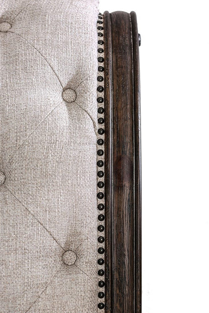 Furniture of America - Lysandra Queen Bed in Rustic Natural Tone, Beige - CM7663Q-BED View 2