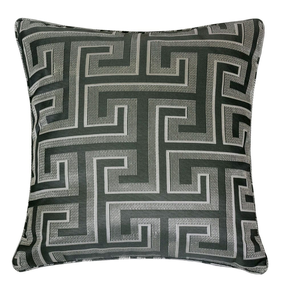 Furniture of America - Macie 20" X 20" Pillow Set of 2 in Silver/Gray - PL8087-2PK View 1