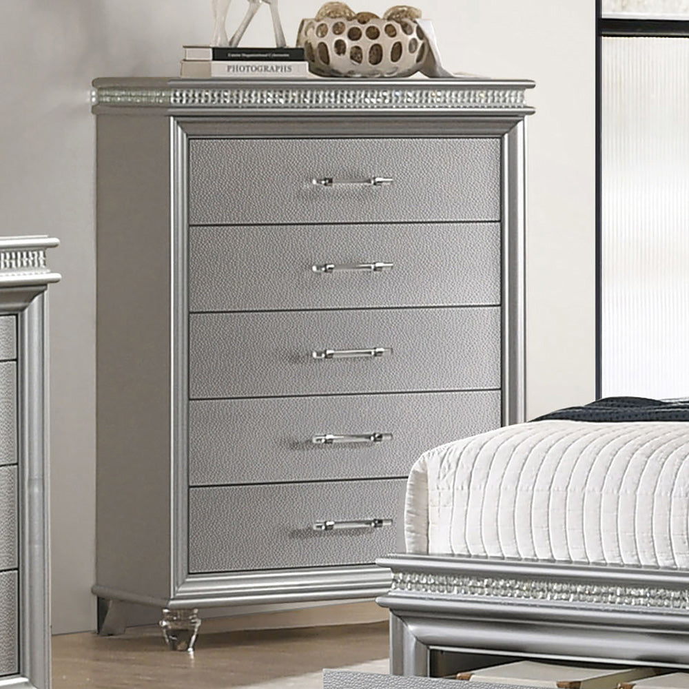 Furniture of America - Maddie Chest in Silver - CM7899SV-C View 1