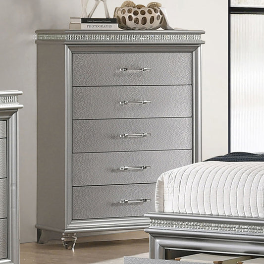Furniture of America - Maddie Chest in Silver - CM7899SV-C View 1