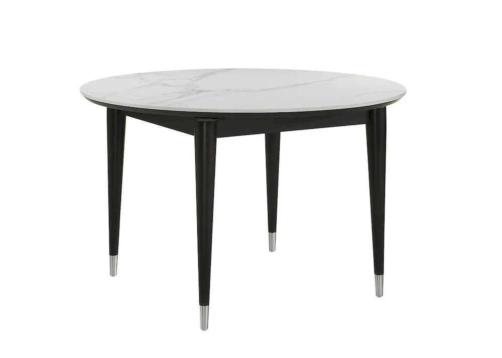 Furniture of America - Maidstone - 4 Pc. Round Dining Table Set - FM32001BK-RT-5PC view 4