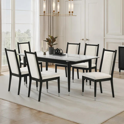 Furniture of America - Maidstone - 7 Pc. Dining Table Set - FM32001BK-T-7PC view 1