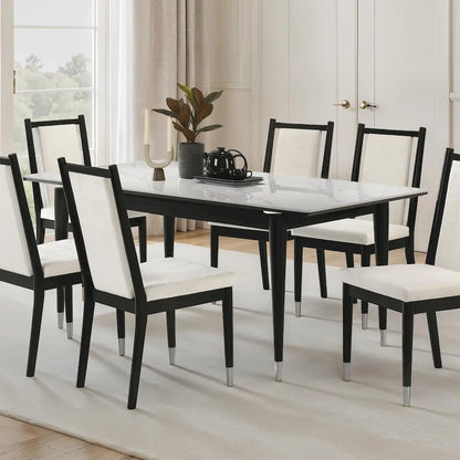 Furniture of America - Maidstone - Dining Table - FM32001BK-T view 4