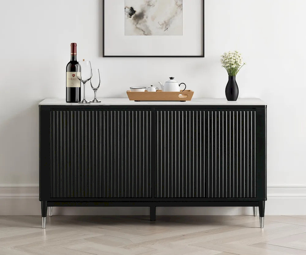 Furniture of America - Maidstone - Server - FM32001BK-SV view 1
